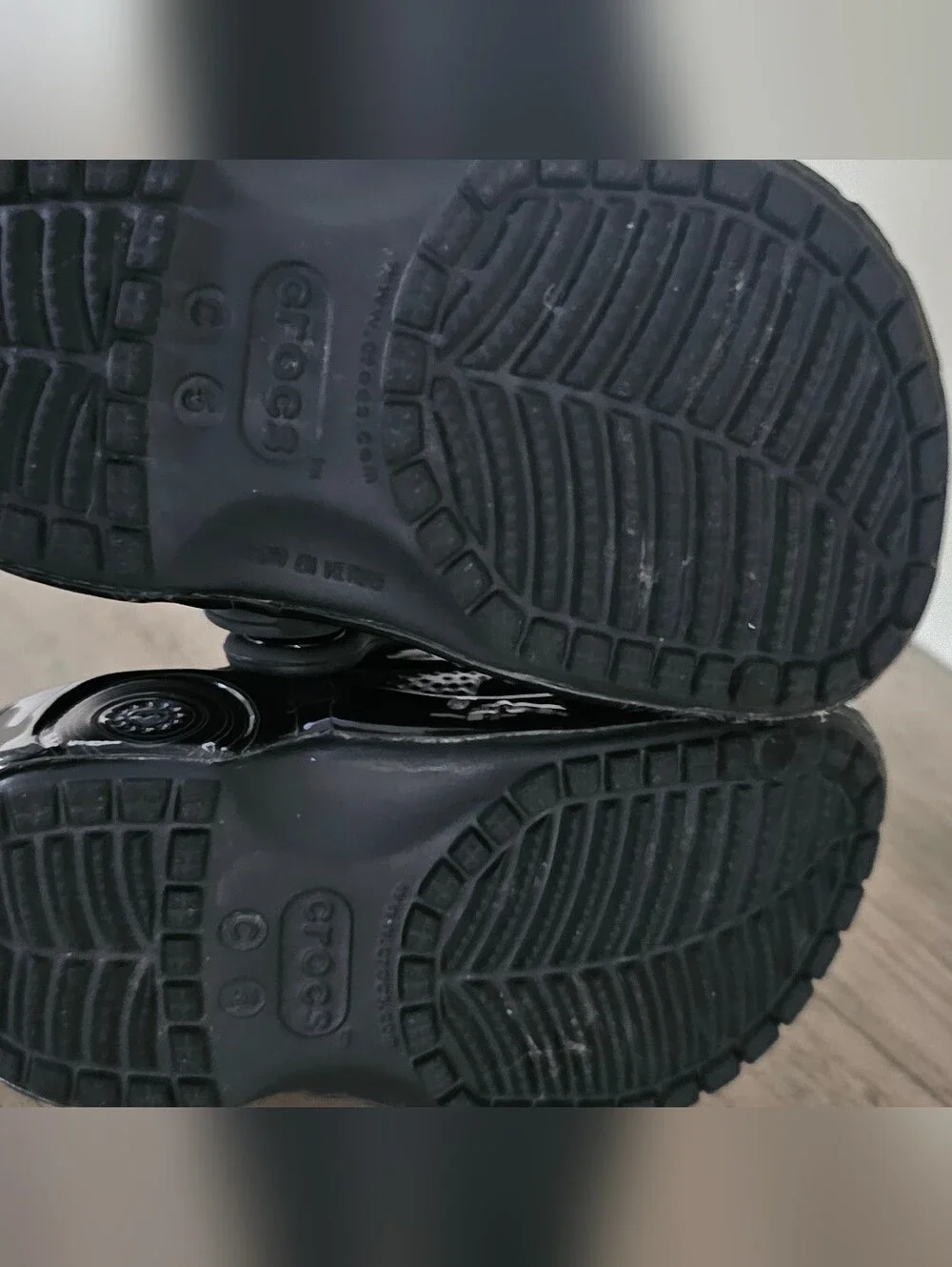 Crocs Batman Kids Black Slip-On Clog Shoes Baby Toddler Boy 5